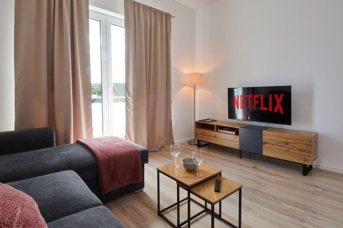 bad-oeynhausen-ferienwohnung-helles-wohnzimmer-netflix-smart-tv